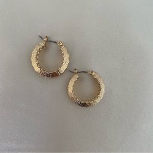 Medium Gold Hoop Earrings